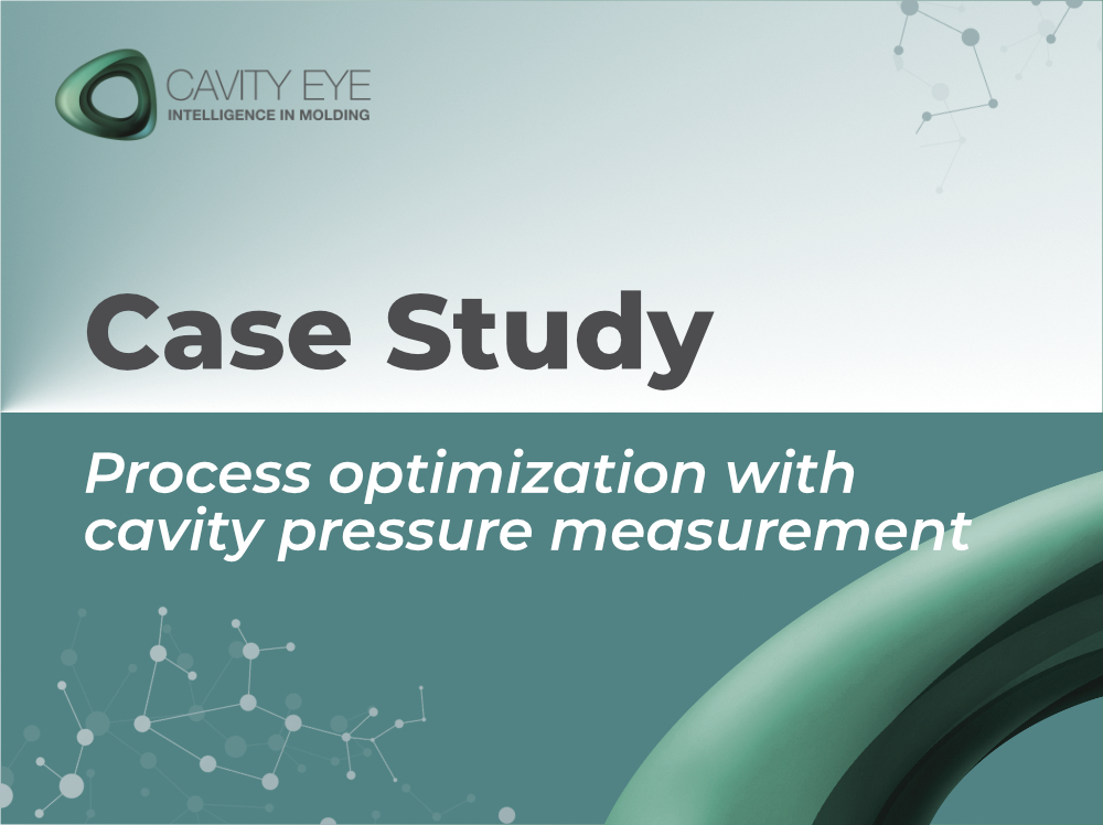 Process optimization with cavity pressure measurement