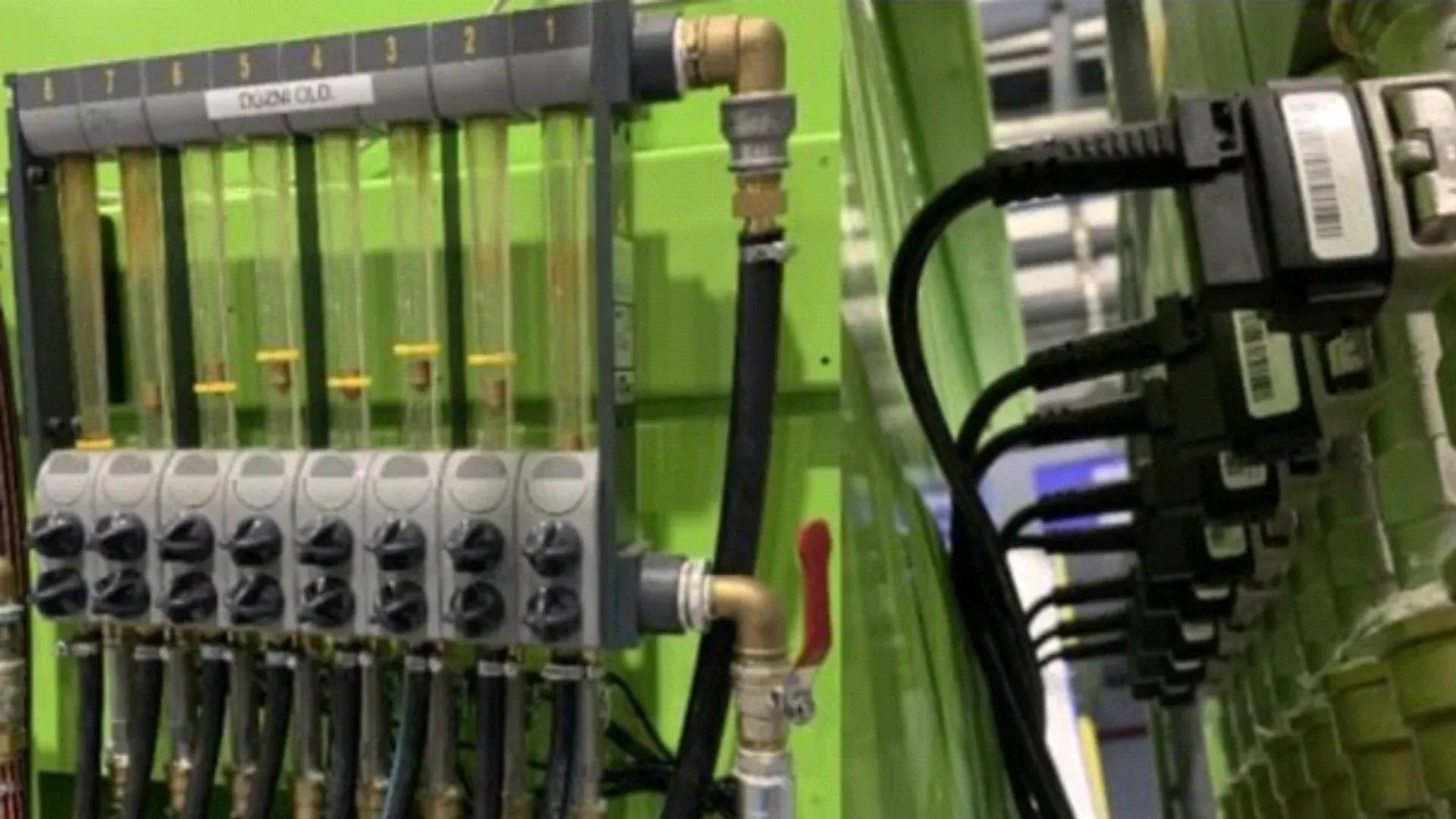 Injection mold temperature control